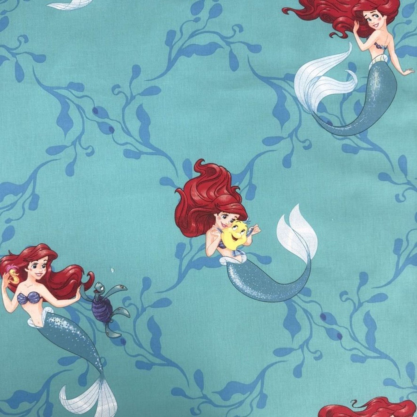 Arielle die Meerjungfrau Kinderbettwäsche Set 2-tlg. 135-140 x 200 cm