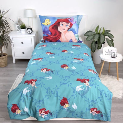 Arielle die Meerjungfrau Kinderbettwäsche Set 2-tlg. 135-140 x 200 cm