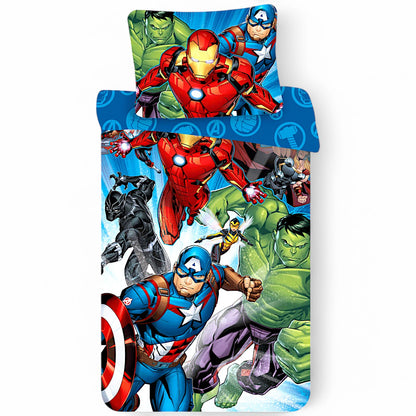 Avengers Kinderbettwäsche Set 2-tlg. 135-140 x 200 cm