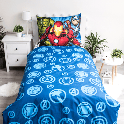 Avengers Kinderbettwäsche Set 2-tlg. 135-140 x 200 cm