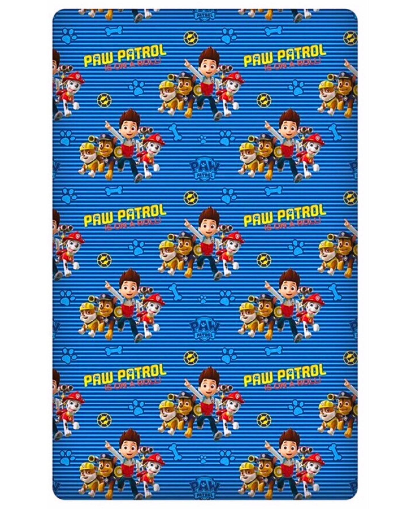 Paw Patrol Spannbettlaken 90 x 200 cm