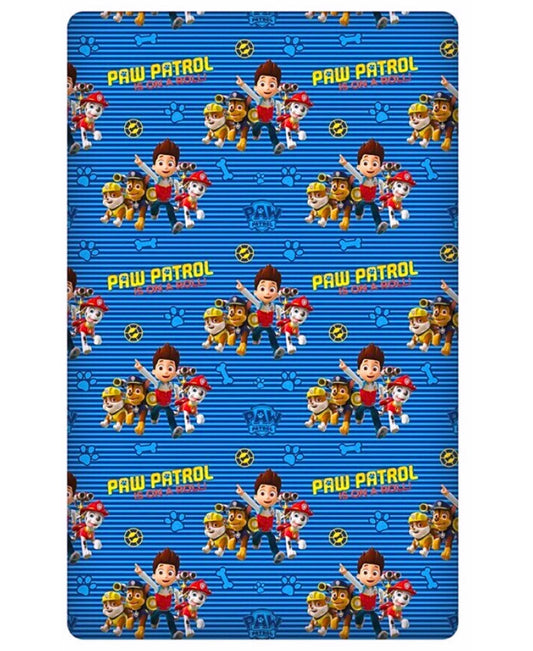 Paw Patrol Spannbettlaken 90 x 200 cm