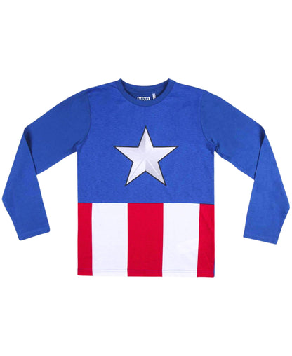 Schlafanzug Captain America für Jungen