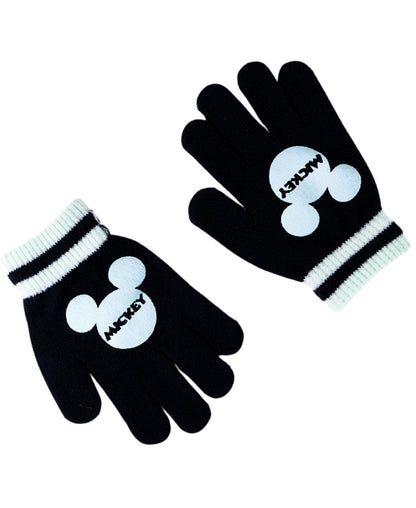 Mickey Mouse Winter Mütze & Handschuhe Set 2-teilig