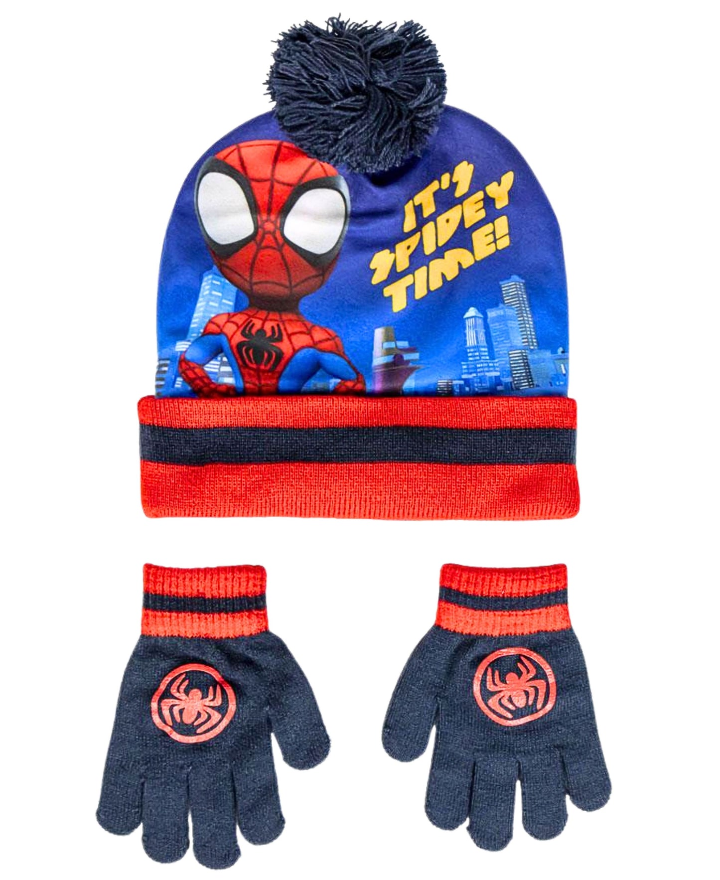 Spidey Winter Mütze Set 2-teilig  für Jungen