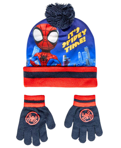 Spidey Winter Mütze Set 2-teilig  für Jungen