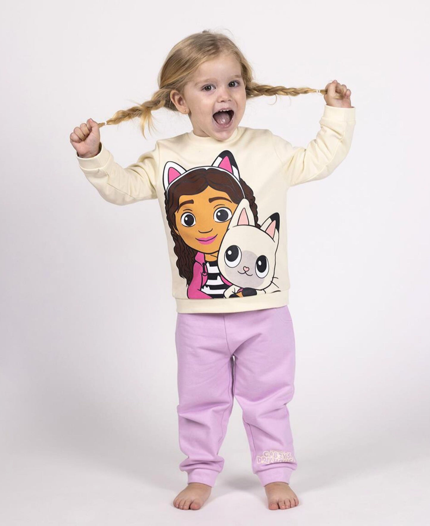 2tlg.Outfit Sweatshirt & Hose Gabby´s Dollhouse