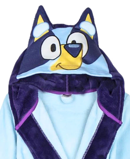 Bluey Bademantel mit Kapuze