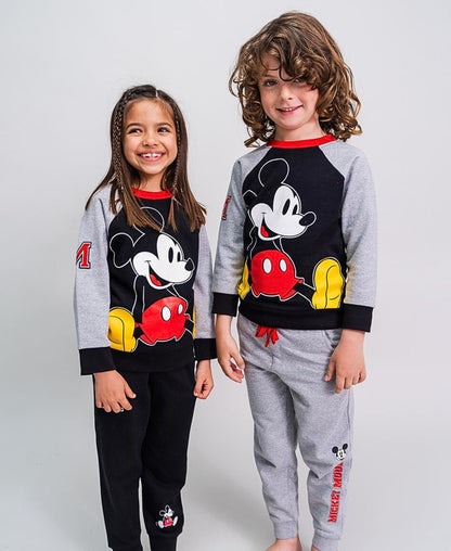 3tlg. Outfit Sweatshirt & 2 Hosen Mickey Mouse