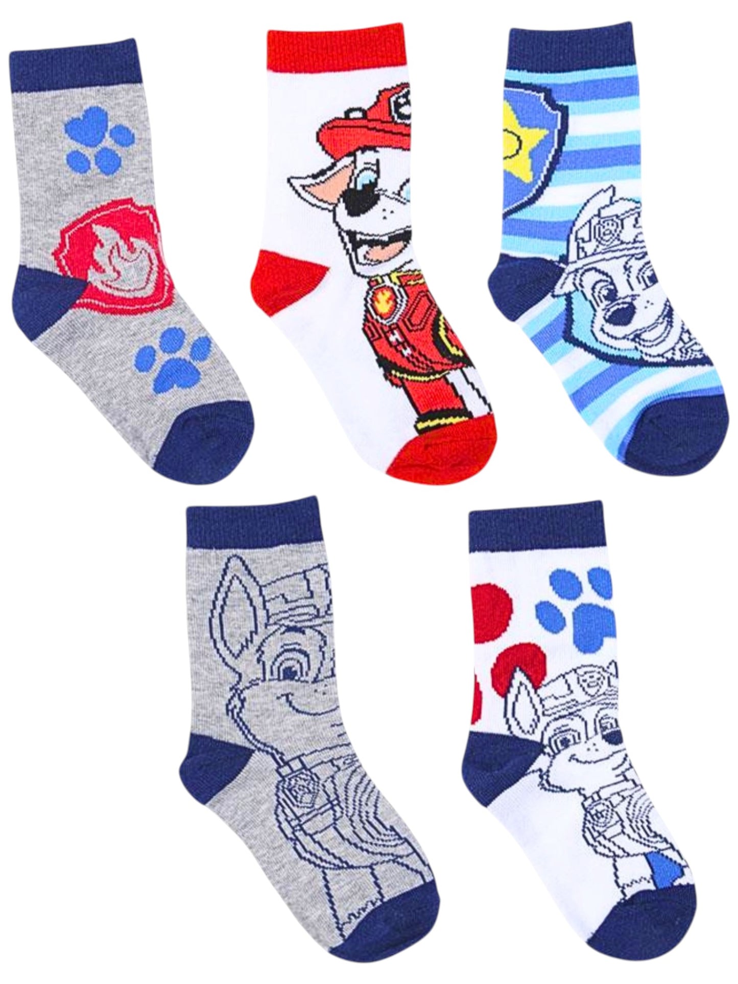 Paw Patrol 5er - Pack Socken