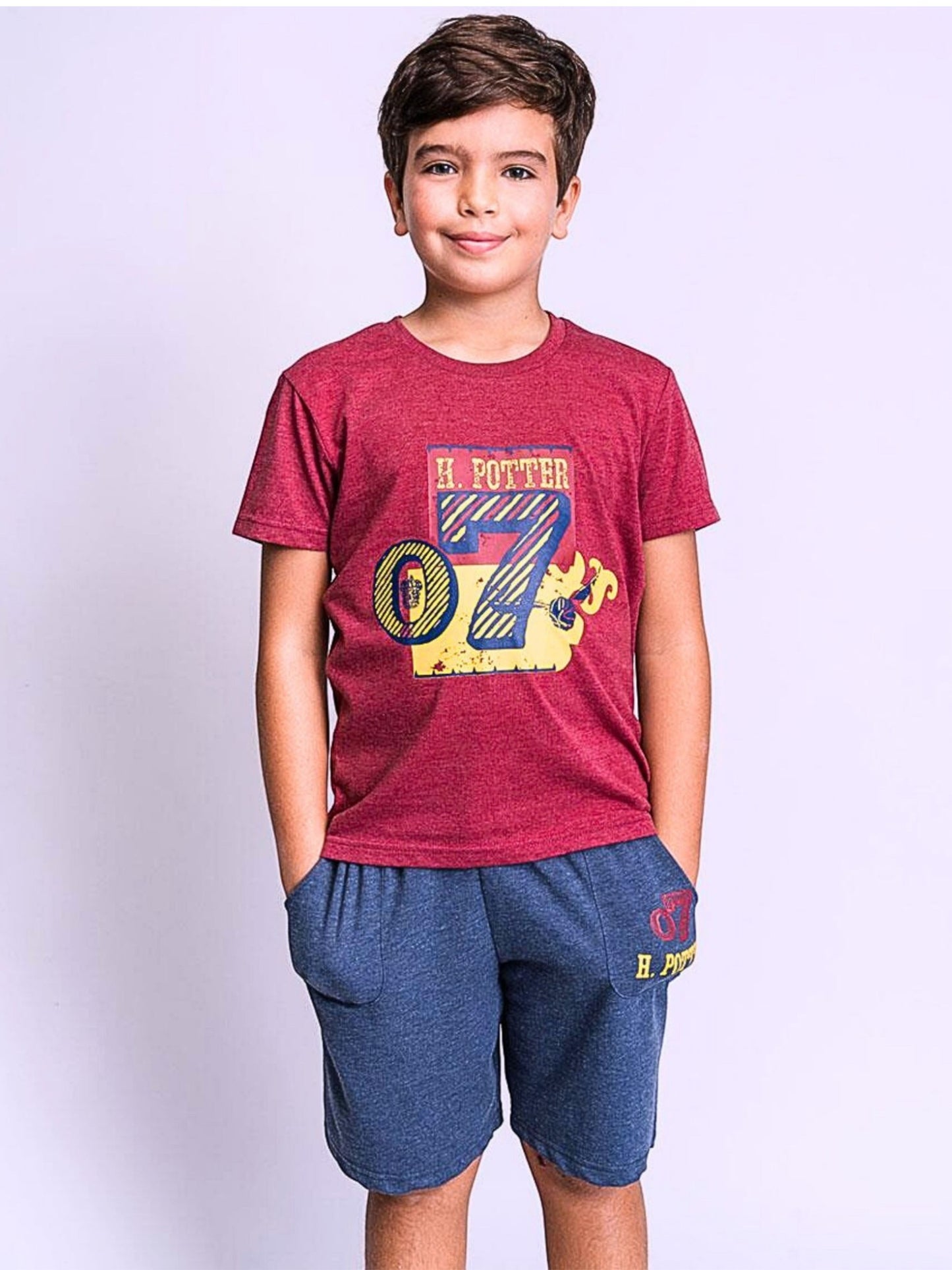 Set T-Shirt & Shorts Harry Potter