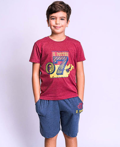 Set T-Shirt & Shorts Harry Potter für Jungen