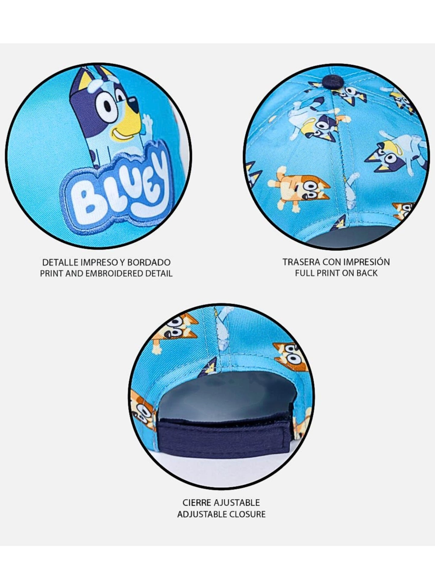 Bluey & Bingo Sommerkappe