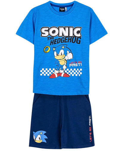 Sonic The Hedgehog Set T-Shirt & Shorts für Jungen