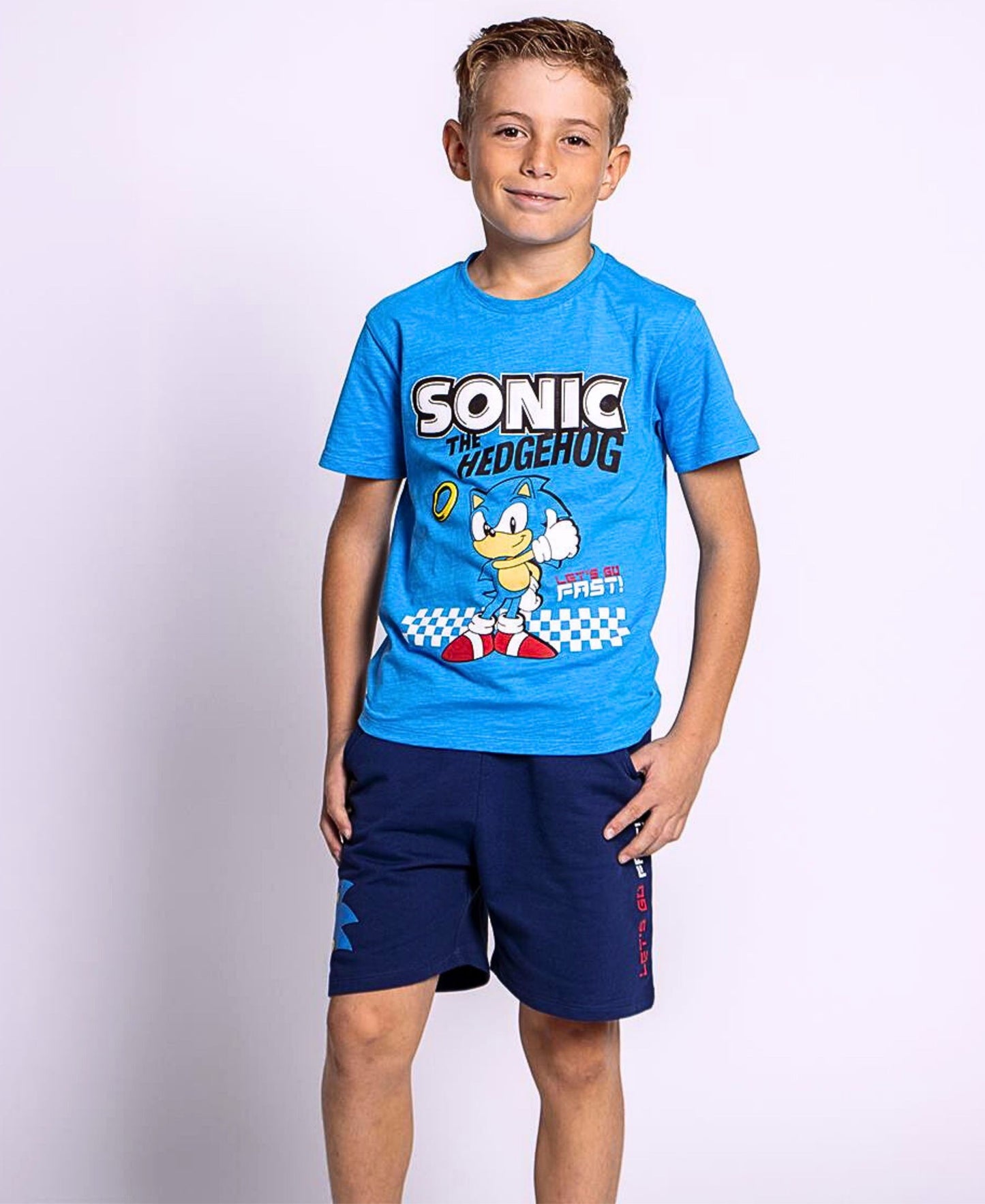 Sonic The Hedgehog Set T-Shirt & Shorts für Jungen