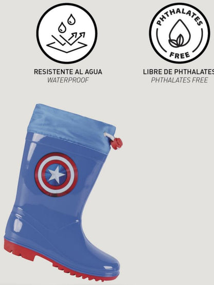 Captain America Gummistiefel