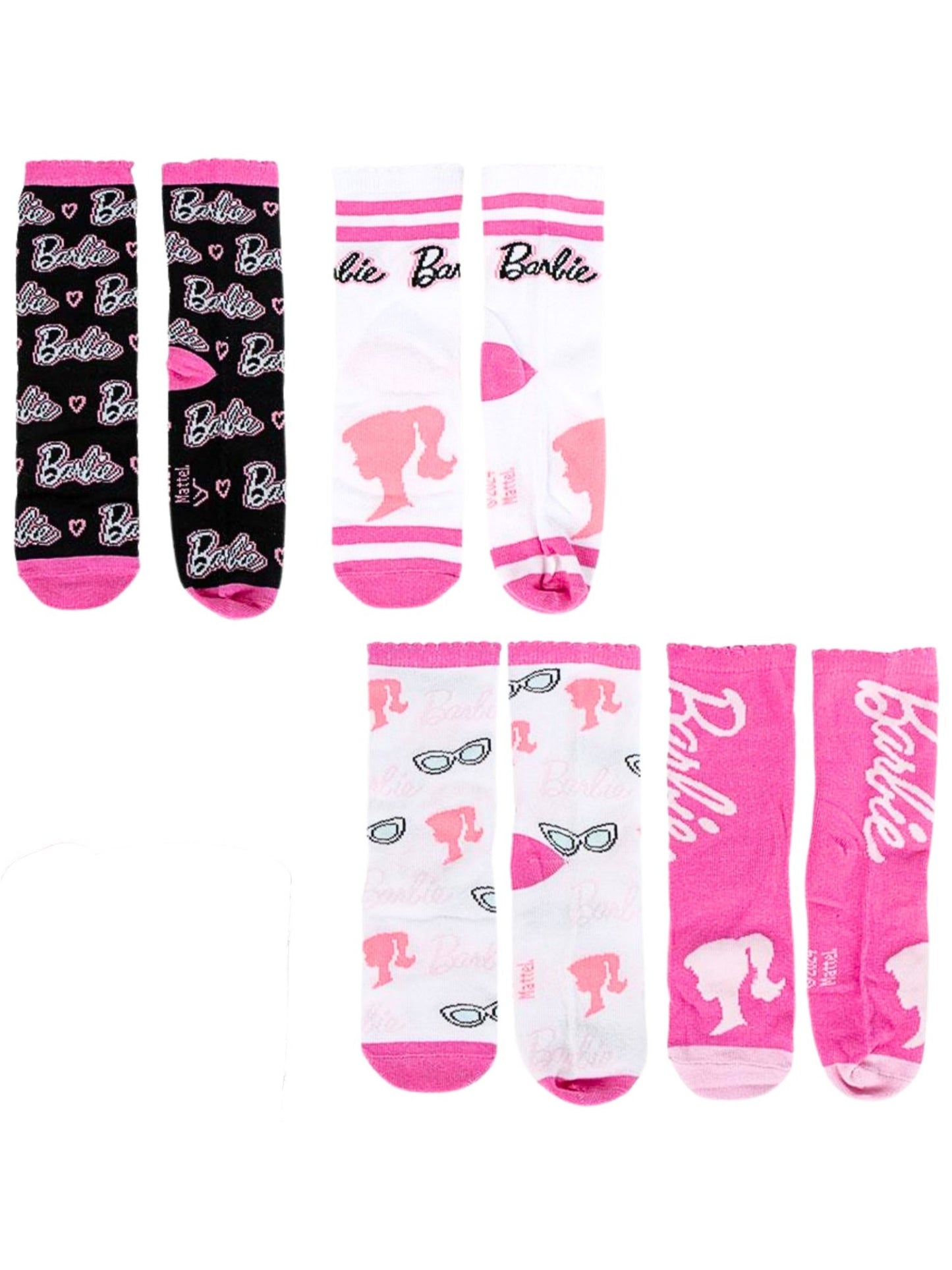 Barbie 4er - Pack Socken