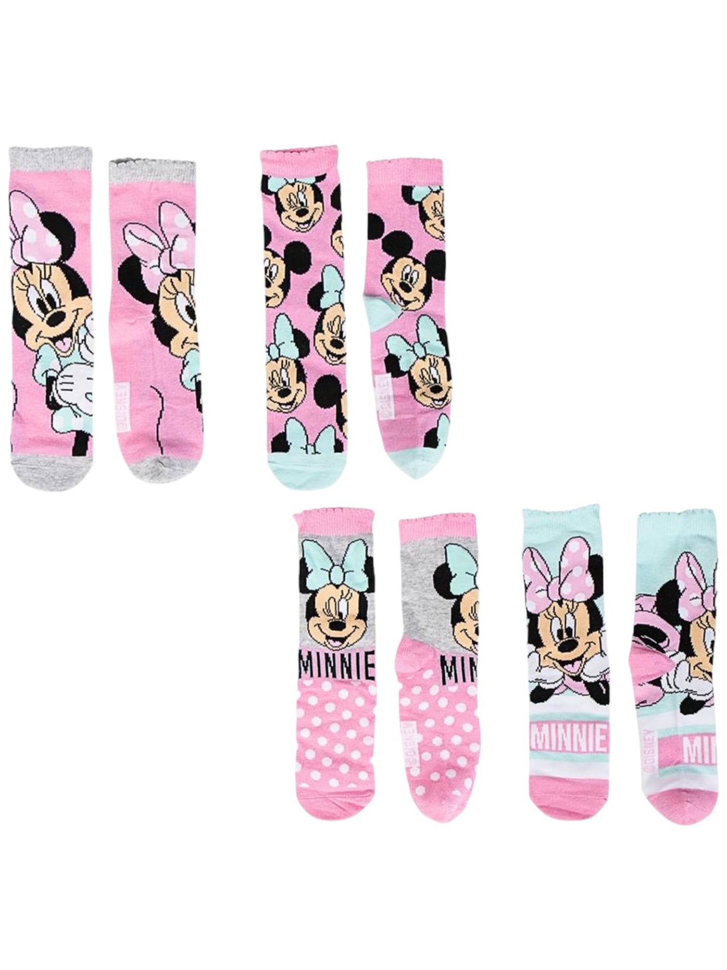 Minnie Mouse 4er - Pack Socken