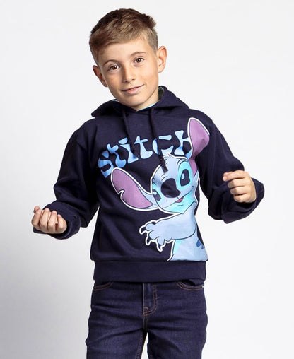 Stitch Kapuzenpullover für Jungen Gr.116-158 cm