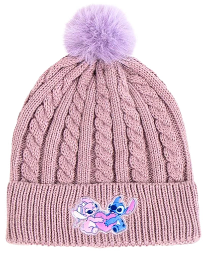 Stitch Winter Mütze Set 2-teilig  für Mädchen