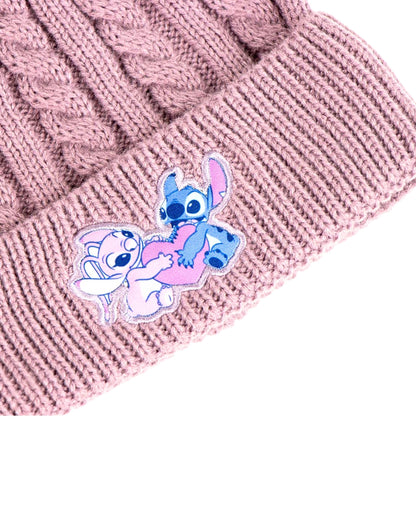 Stitch Winter Mütze Set 2-teilig  für Mädchen