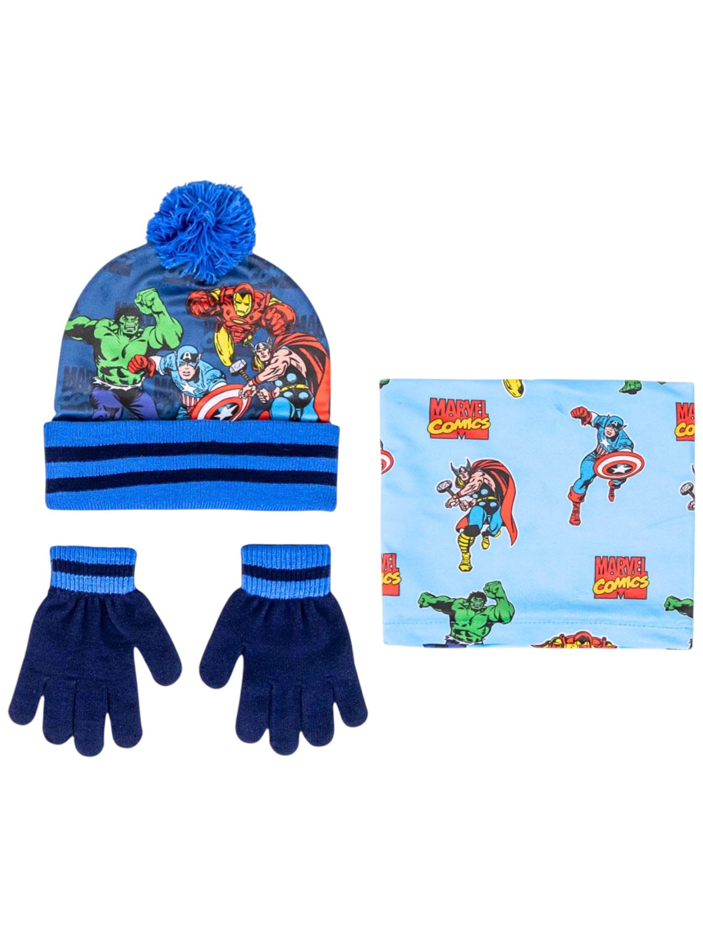 Avengers Winter Mütze Set