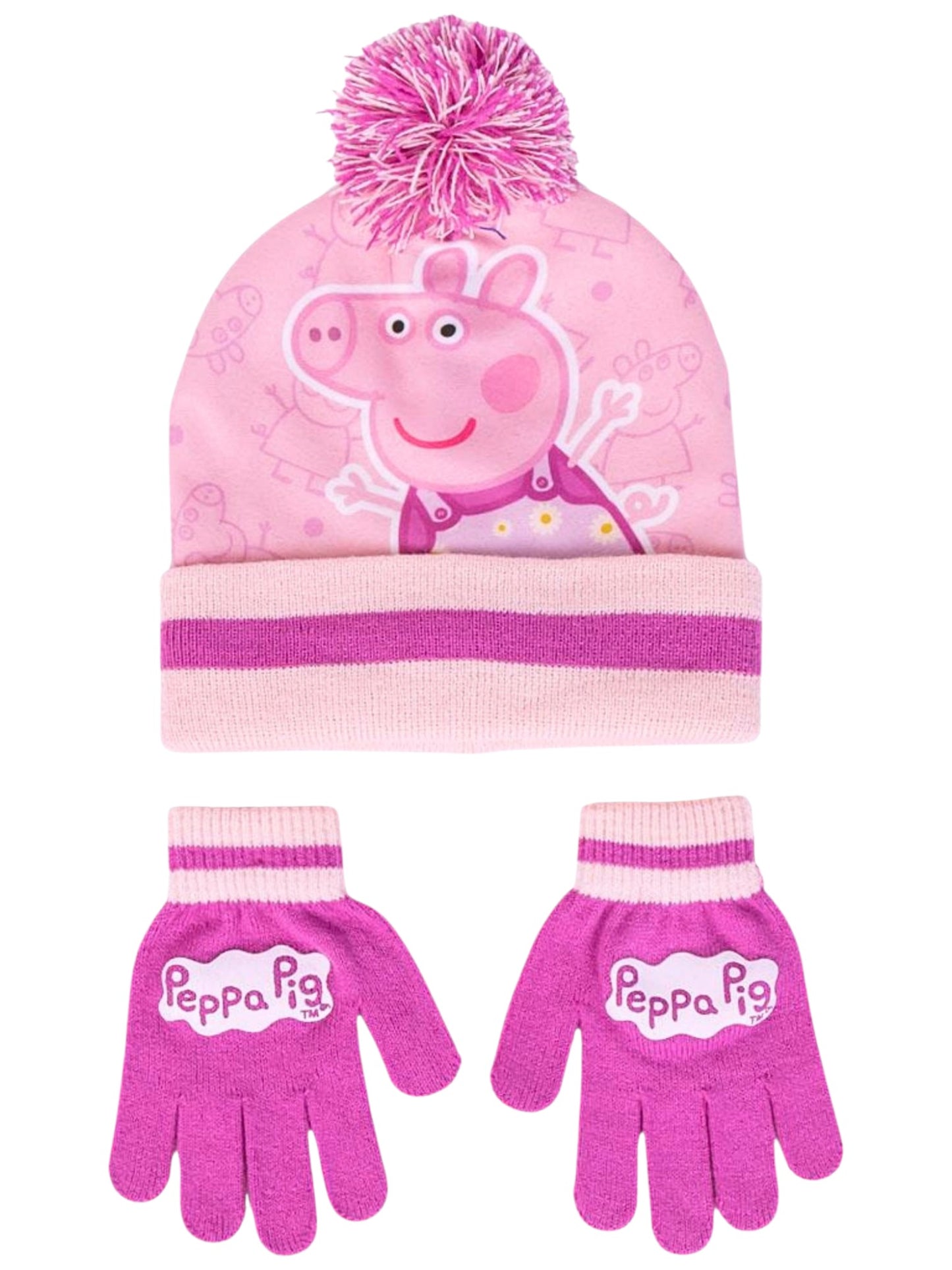 Peppa Pig Winter Mütze Set