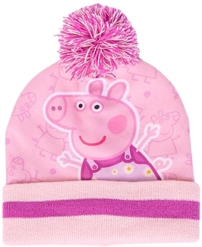 Peppa Pig Winter Mütze Set 2-teilig