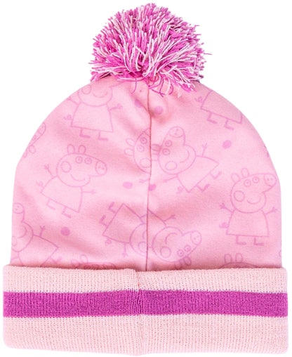 Peppa Pig Winter Mütze Set 2-teilig