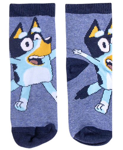 Bluey 4er - Pack Socken in Spardose Gr. 23-30
