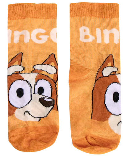 Bluey 4er - Pack Socken in Spardose Gr. 23-30