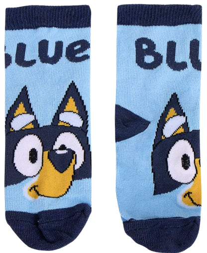 Bluey 4er - Pack Socken in Spardose Gr. 23-30