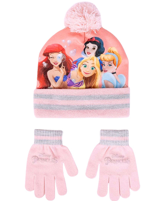 Disney Princess Winter Mütze Set 2-teilig