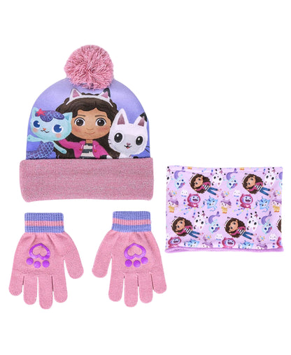 Gabby´s Dollhouse Winter Mütze Set