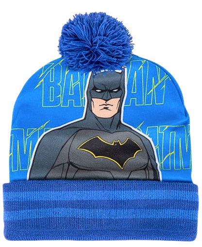 Batman Winter Mütze Set 3-teilig für Jungen