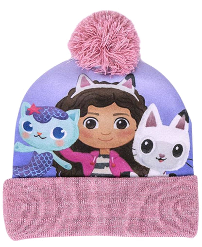 Gabby´s Dollhouse Winter Mütze Set 2-teilig 53 cm
