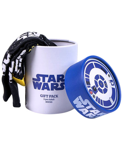 Star Wars 3er - Pack Socken in Geschenkkarton Gr. 38-45