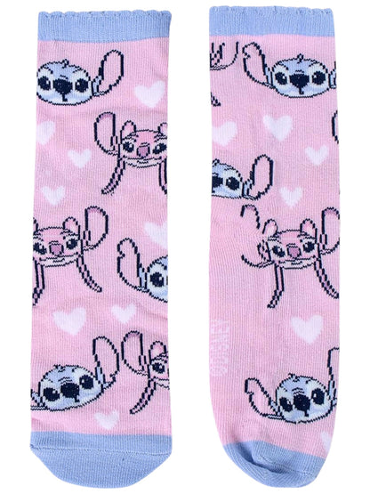 Stitch & Angel 4er - Pack Socken