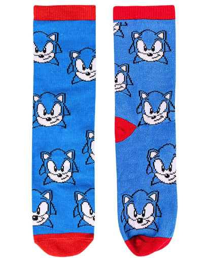 Sonic The Hedgehog 4er - Pack Socken in Spardose Gr. 27-38