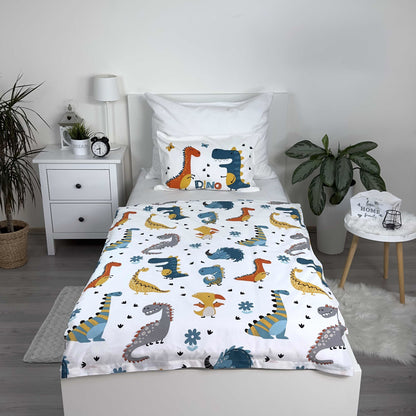 Dino Babybettwäsche Set 2-tlg. 100 x 135 cm