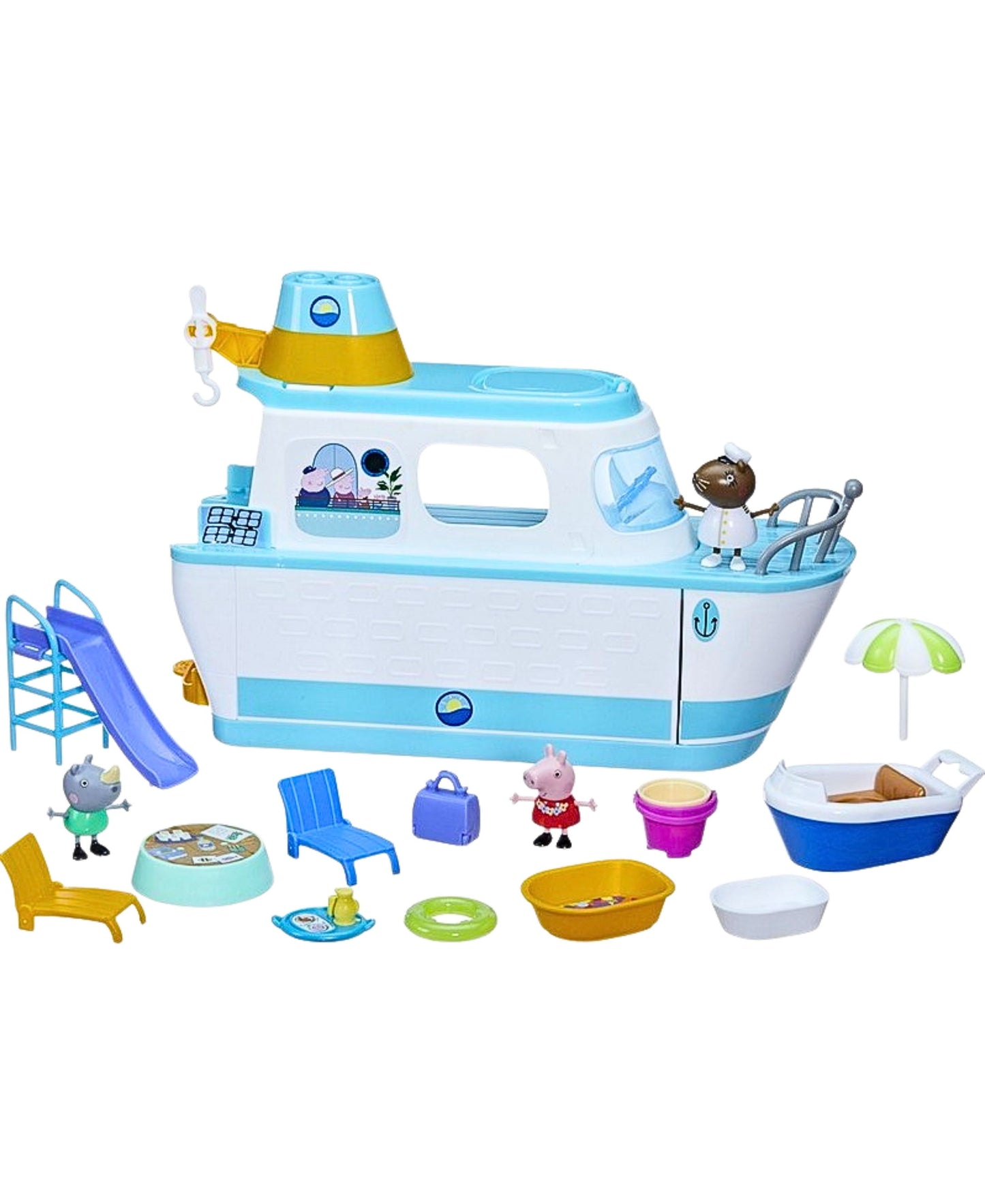 Peppa Pig Kreuzfahrtschiff 17 Teile