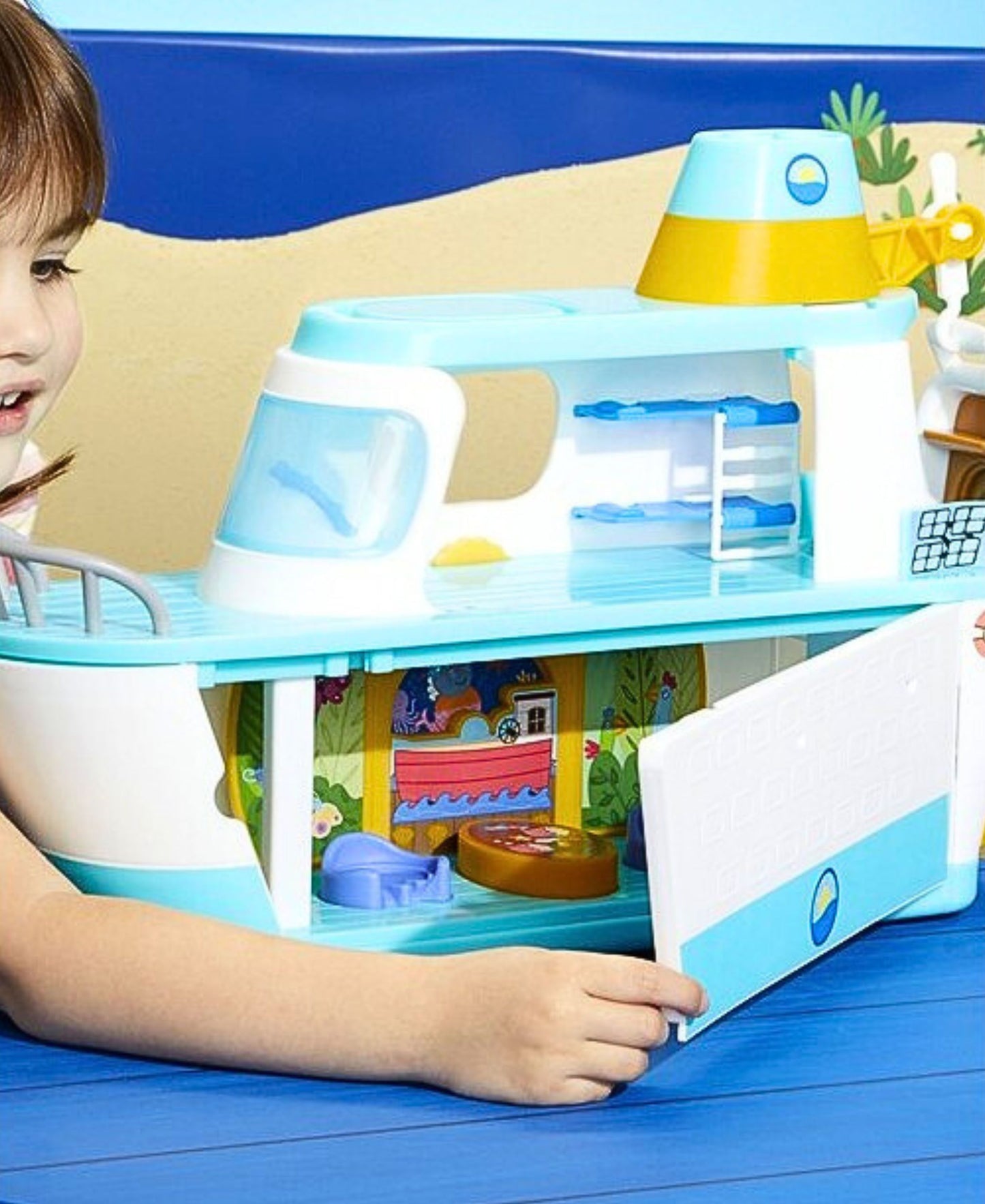 Peppa Pig Kreuzfahrtschiff 17 Teile