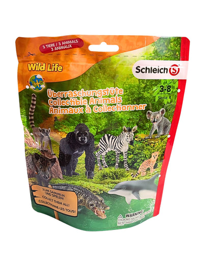 Schleich Wild Life Überraschungstüte Serie 4 mit 3 Tieren