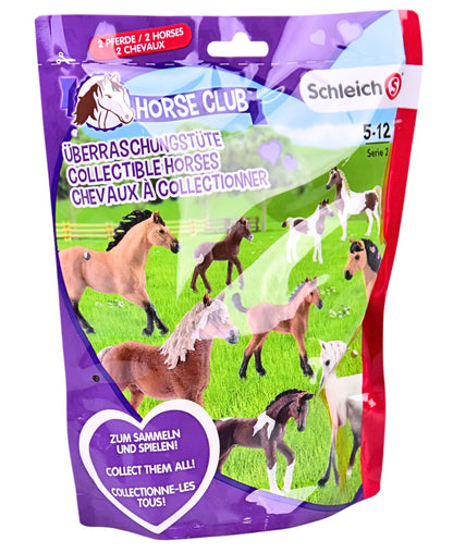 Schleich Horse Club Serie 2 Überraschungstüte mit 2 Pferde