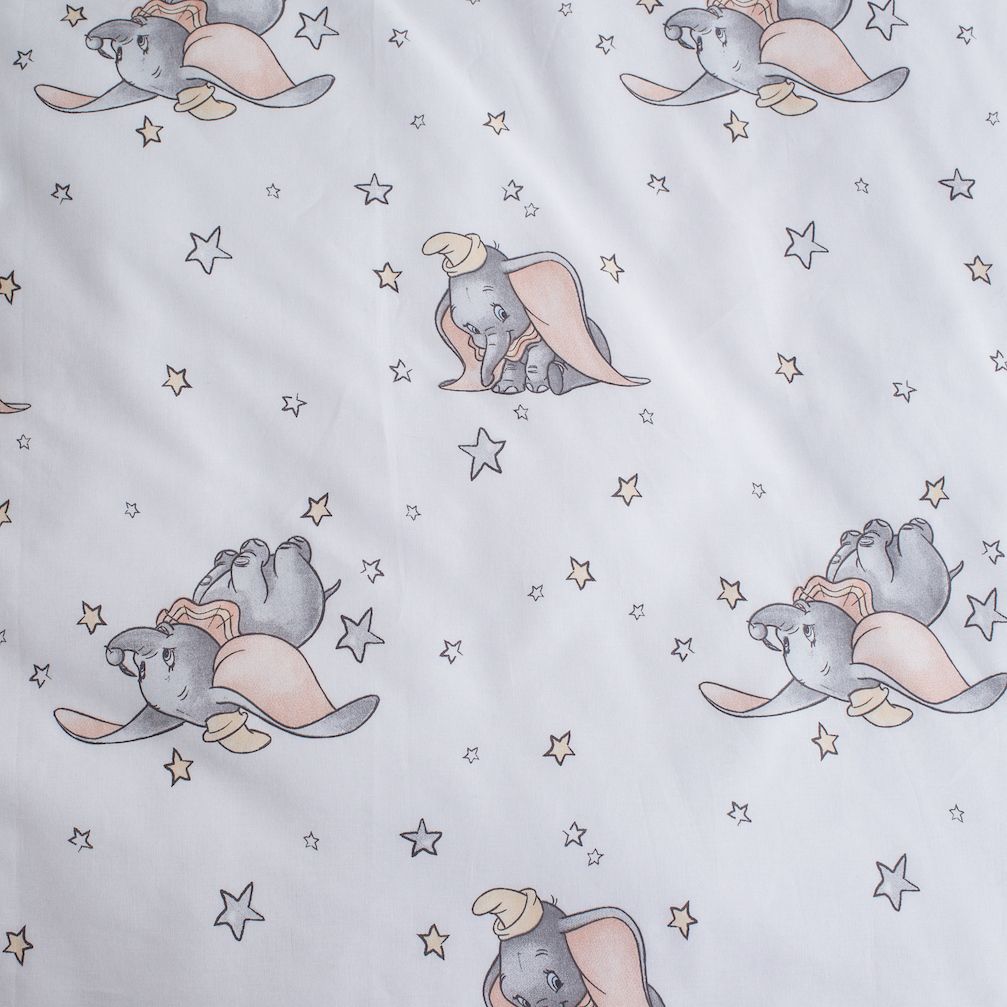 Disney Klassik Dumbo Kinderbettwäsche Set 2-tlg. 100 x 135 cm