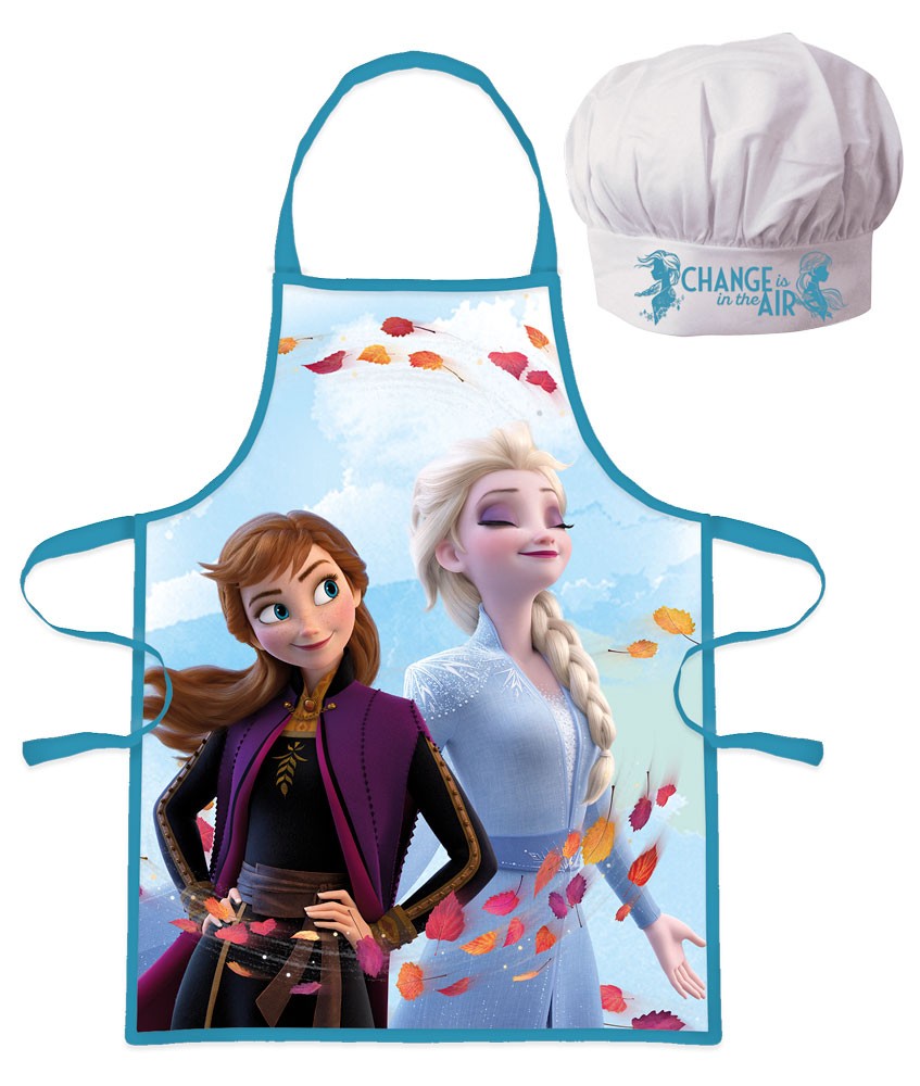Disney Frozen Kochschürze Set mit Kochmütze