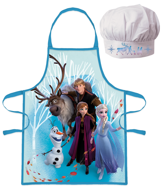 Disney Frozen Kochschürze Set mit Kochmütze
