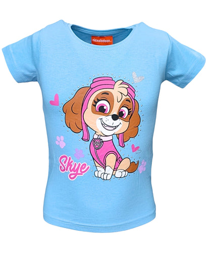 Paw Patrol 2er Pack T-Shirt für Mädchen