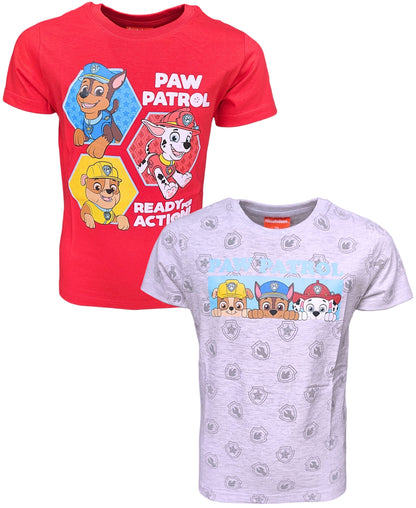 Paw Patrol 2er Pack T-Shirt für Jungen