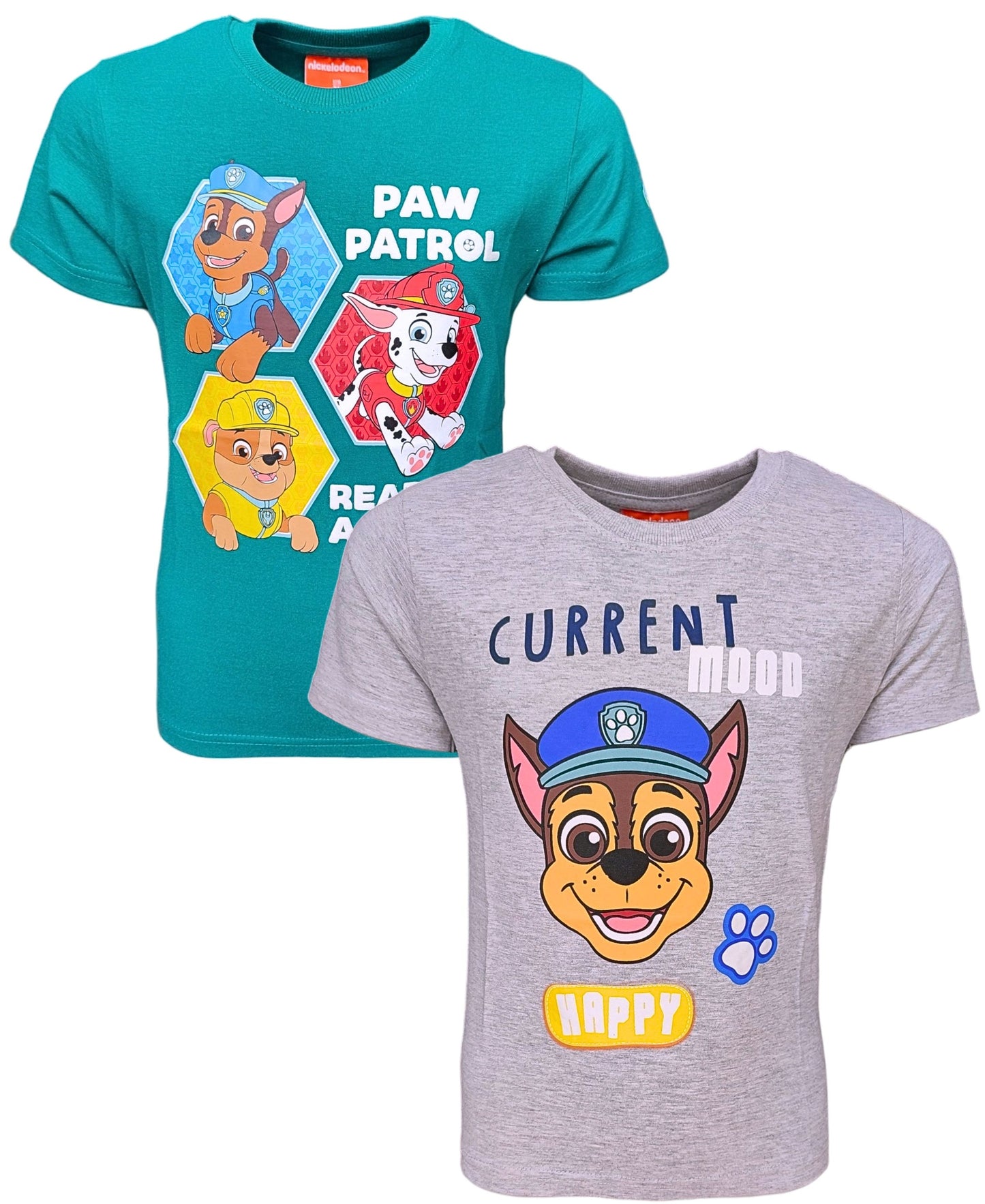 Paw Patrol 2er Pack T-Shirt für Jungen